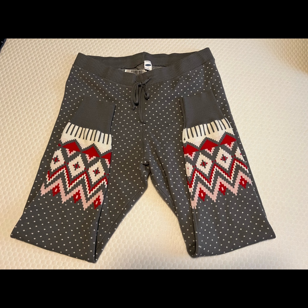 Patterned Winter Joggers